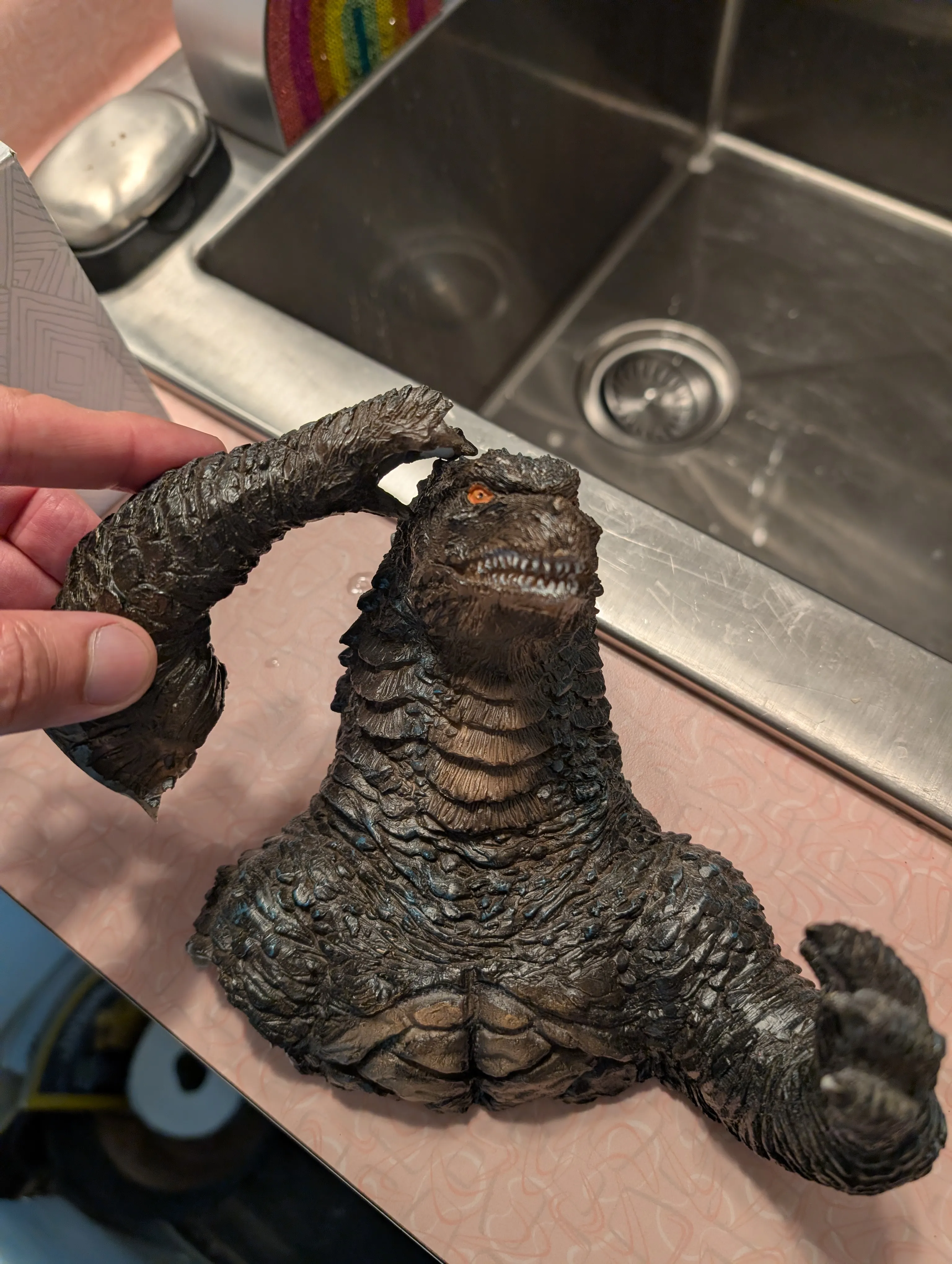 Godzilla's Arm Broke Clean Off